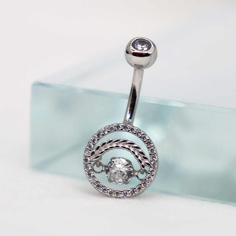 Body Jewelry Good Quality - Piercing Bauchnabel Silber 925 Sterling Silber