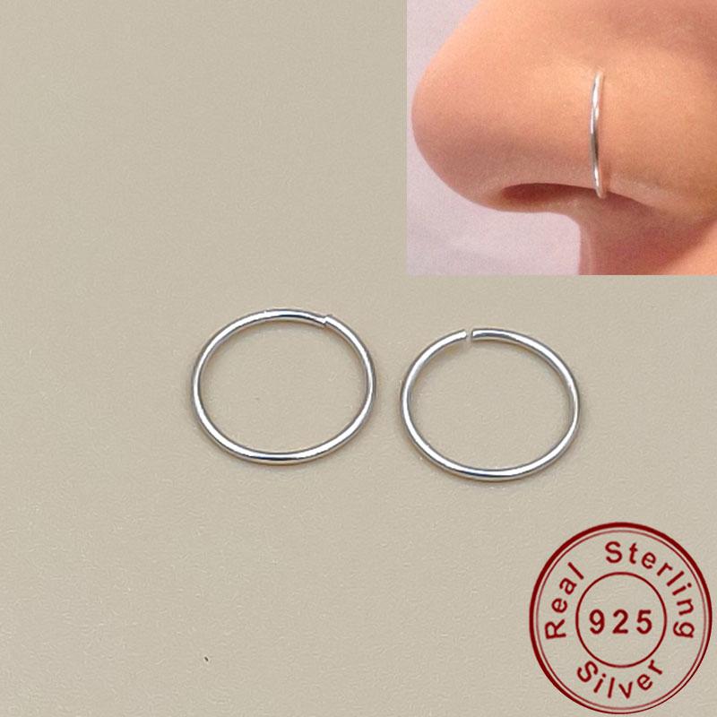 Body Jewelry Lip Ring - 925 silber nase ring lippen ring