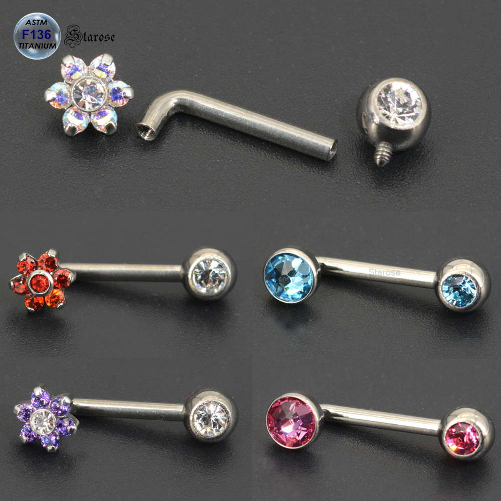 Body Jewelry Vch - Starose Implantat Grade ASTM F136 Titan