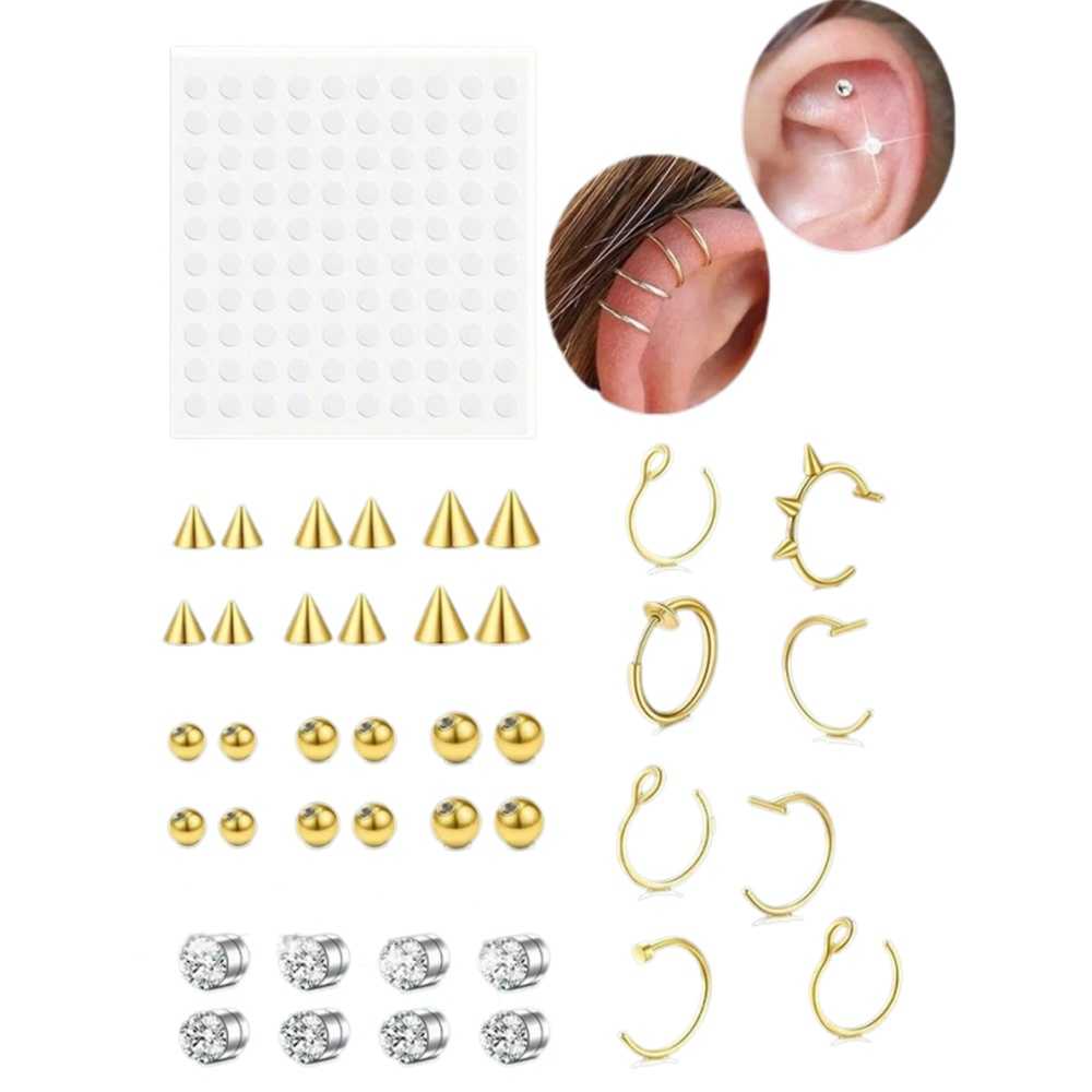 Body Jewelry Piercing - Künstliche Nasenringe, künstliches Septum für Frauen,