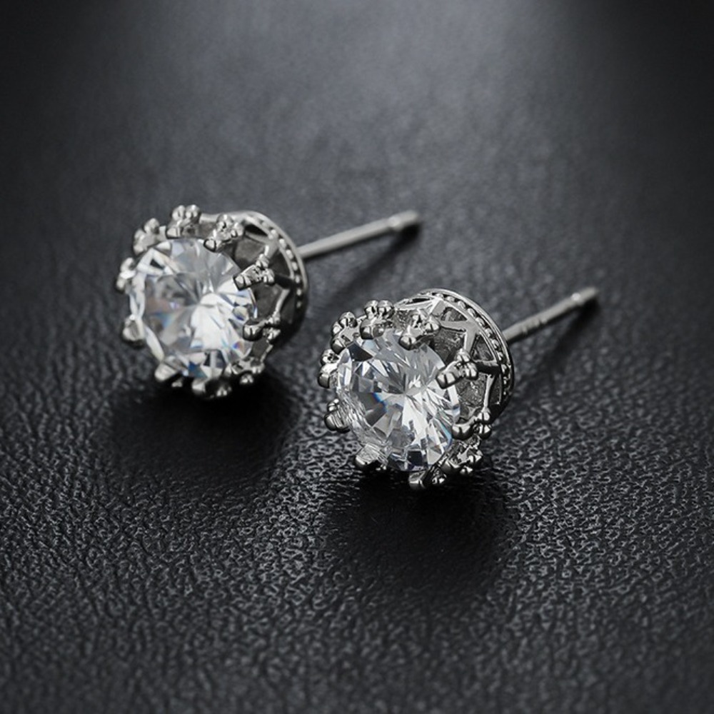 1 Paar achteckiger Stern-Zirko – Body Jewelry High End Bewertung und Preis