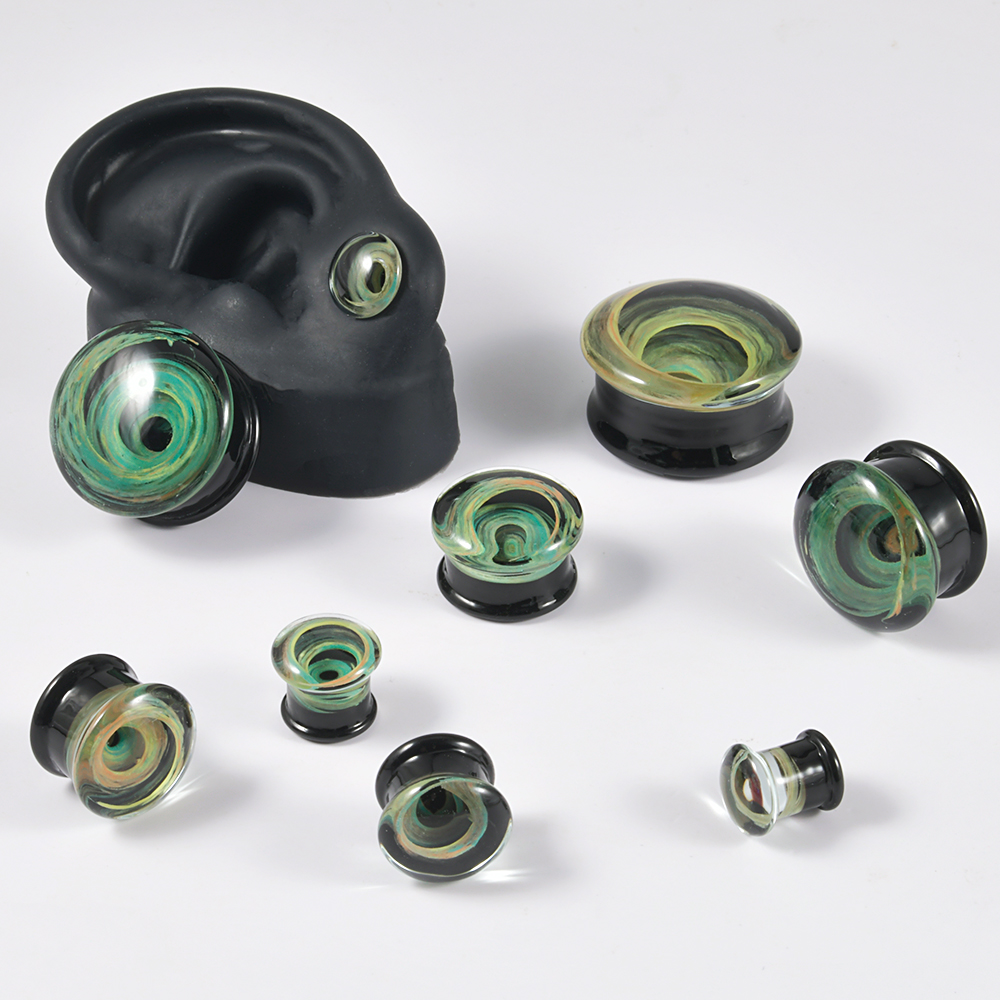 Hochwertige Glas-Vortex-Ohrstö – Body Jewelry Quality Bewertung und Preis