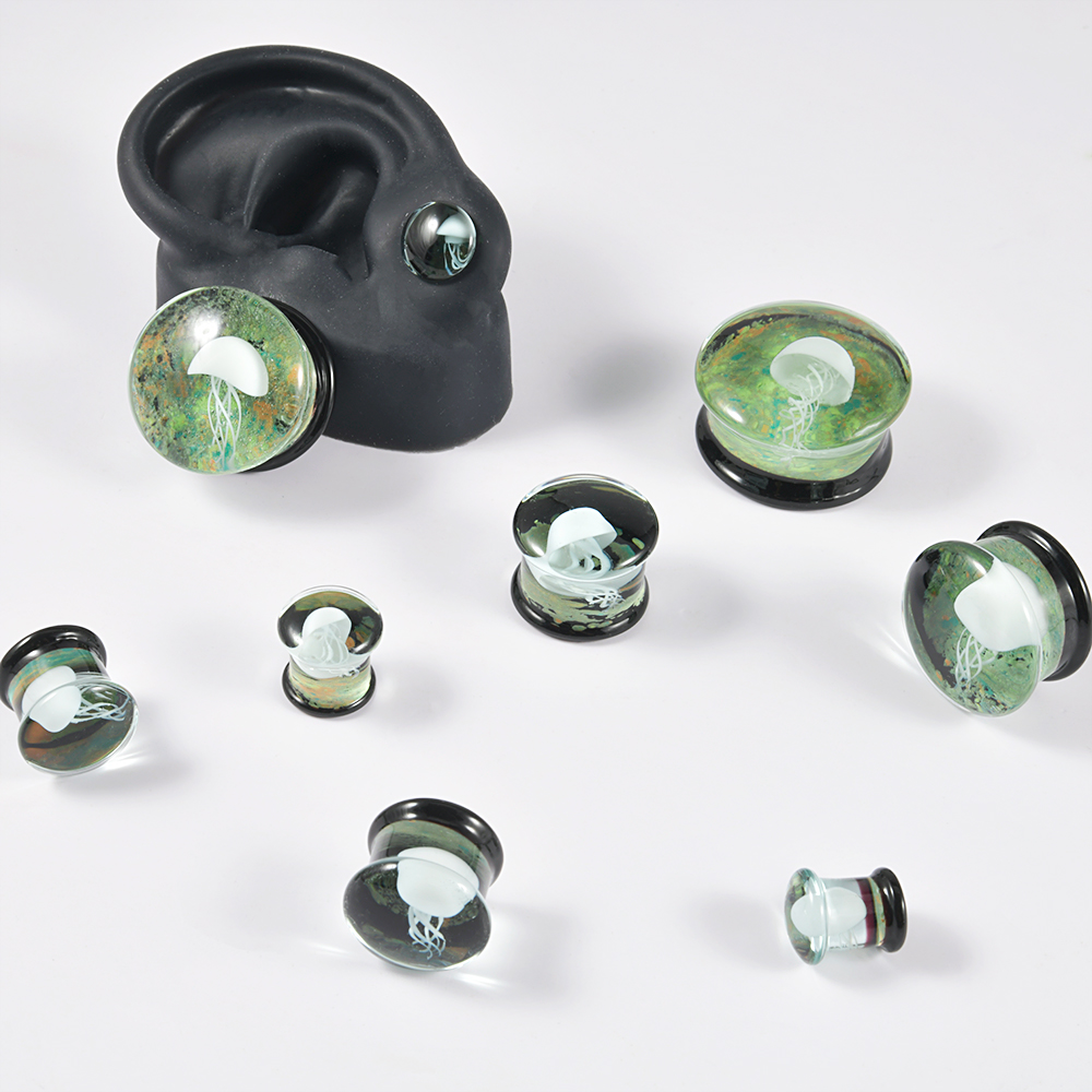 Hochwertige Glas-Vortex-Ohrstö – Body Jewelry Quality Bewertung und Preis