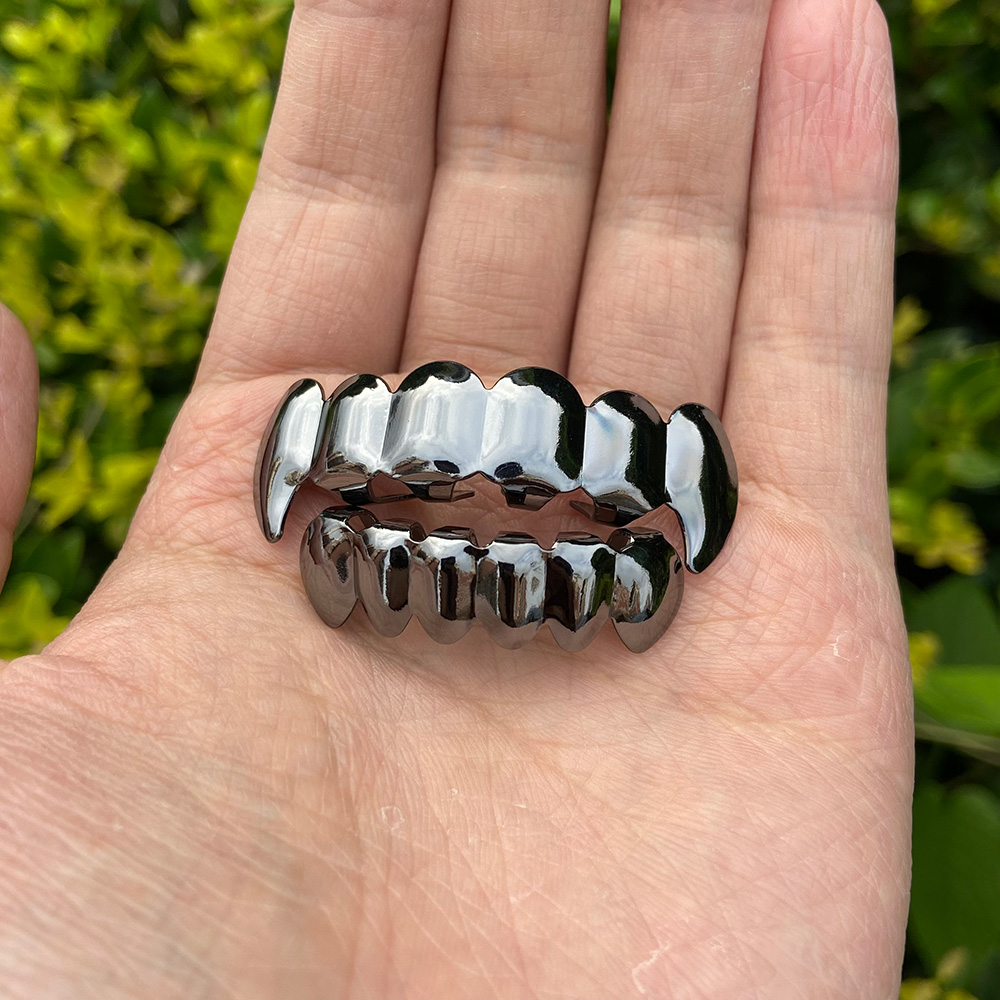 RACHELZ Hip Hop Black Fangs Za – Body Jewelry Men Bewertung und Preis