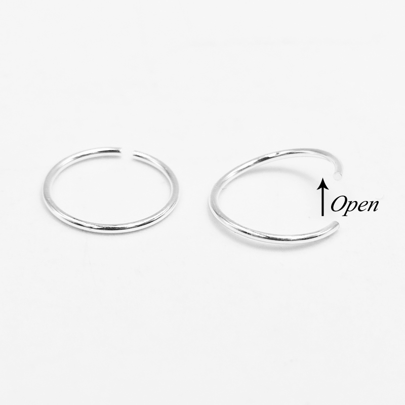 925 Sterling Silber Nasenring  – Body Jewelry Lip Ring Bewertung und Preis