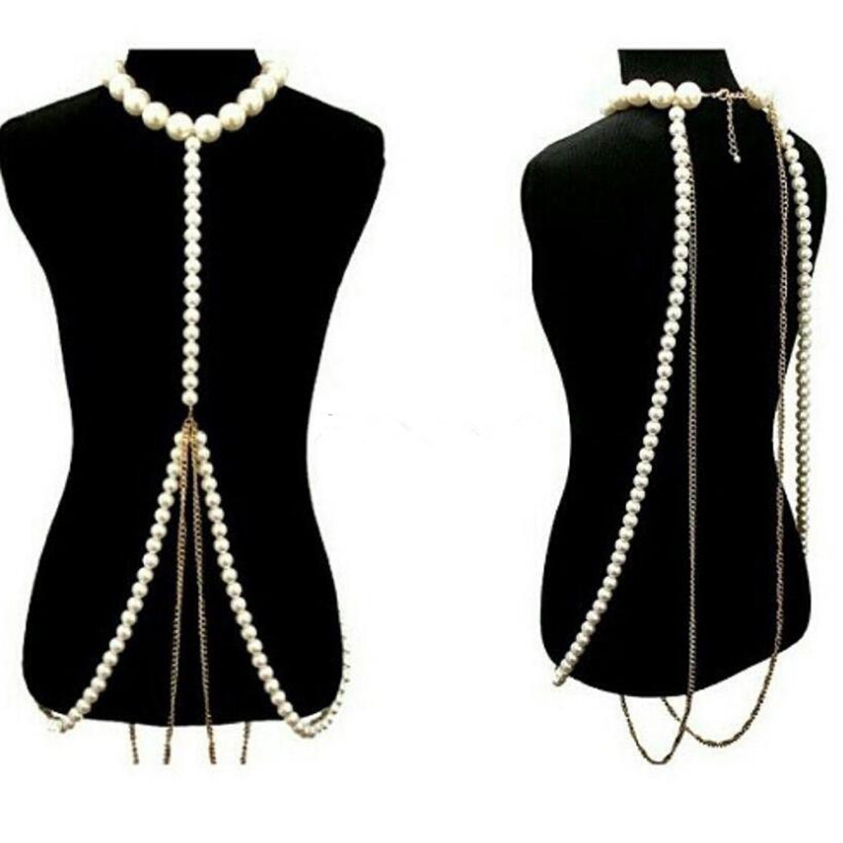 Luxuriöse Perlengoldkette, Kör – Body Jewelry High End Bewertung und Preis