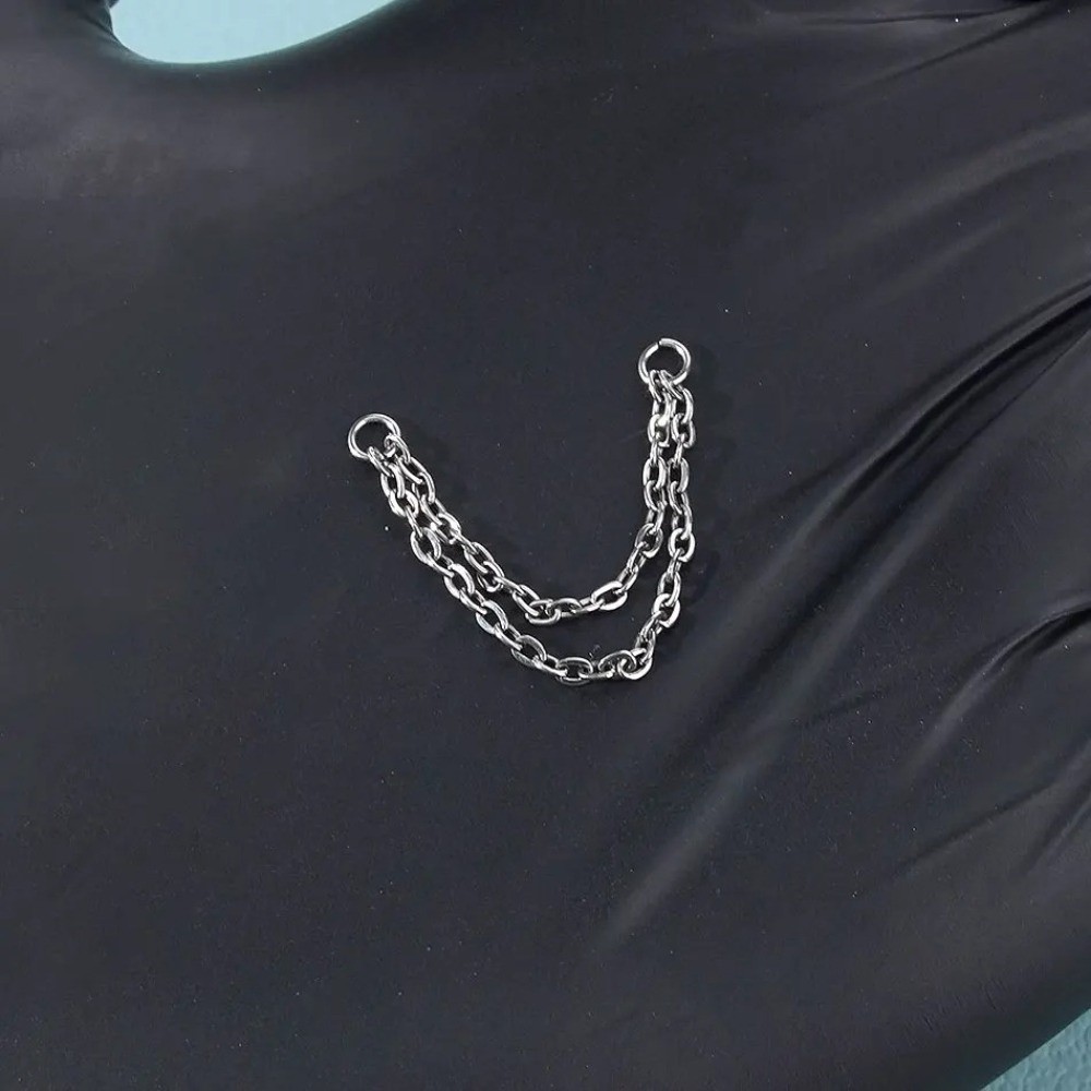 Titan-Nasenketten: Dreilagige  – Body Jewelry Piercing Bewertung und Preis