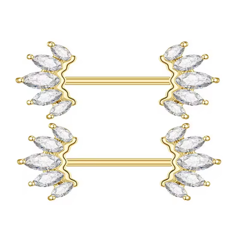2 Stück Beidseitig Verschraubt – Body Jewelry Nipple Rings Bewertung und Preis