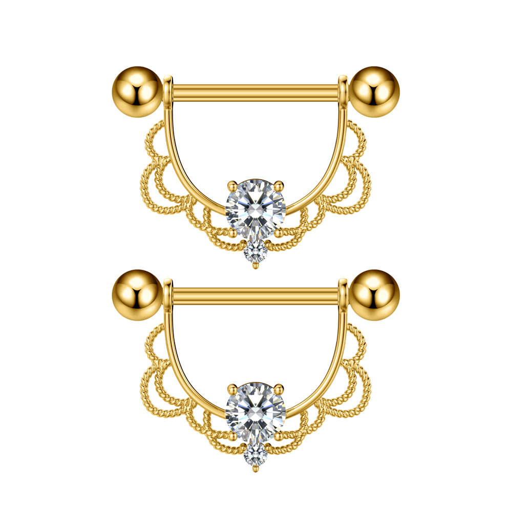 2 Stück Beidseitig Verschraubt – Body Jewelry Nipple Rings Bewertung und Preis
