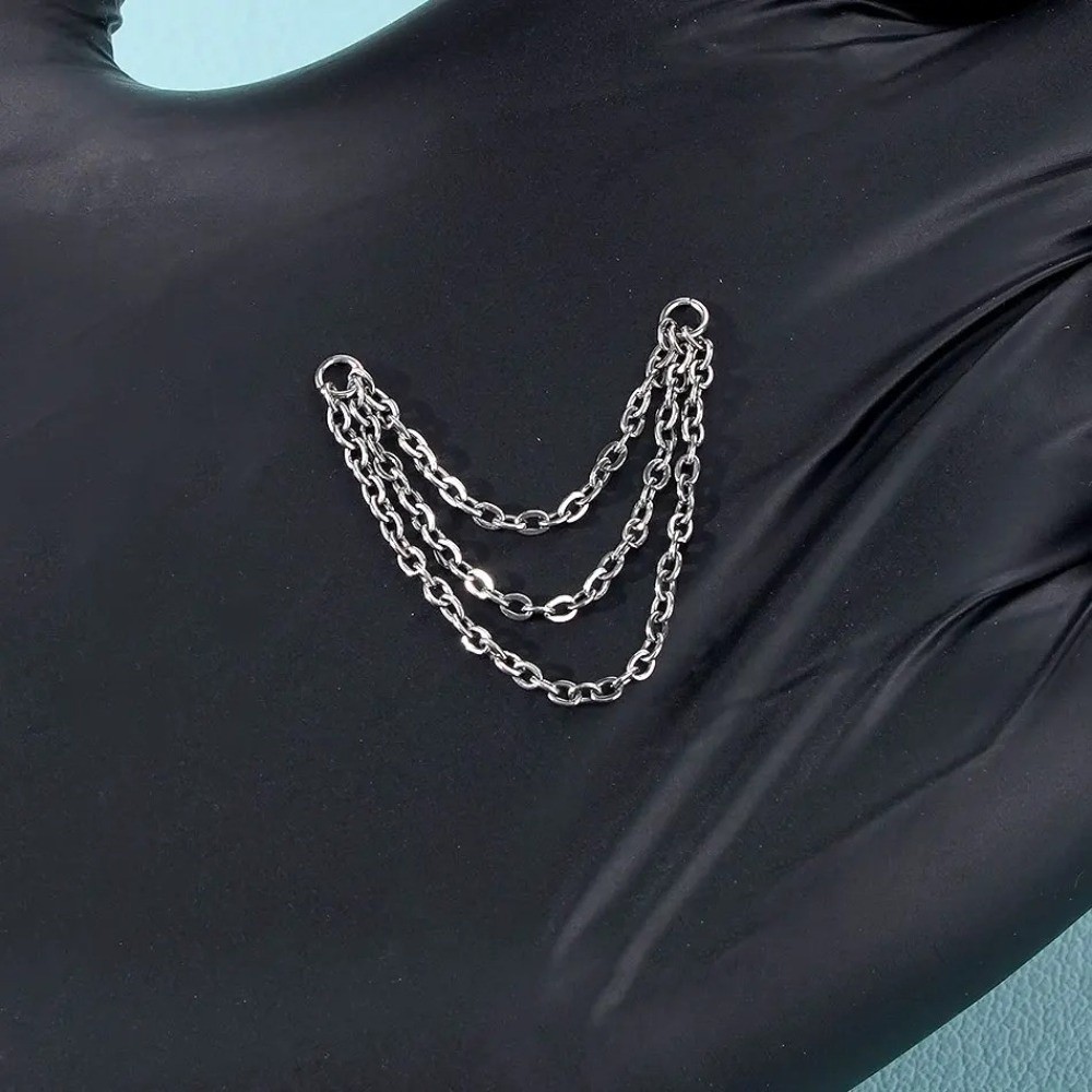 Modische Titan-Nasenkette Dopp – Body Jewelry Piercing Bewertung und Preis