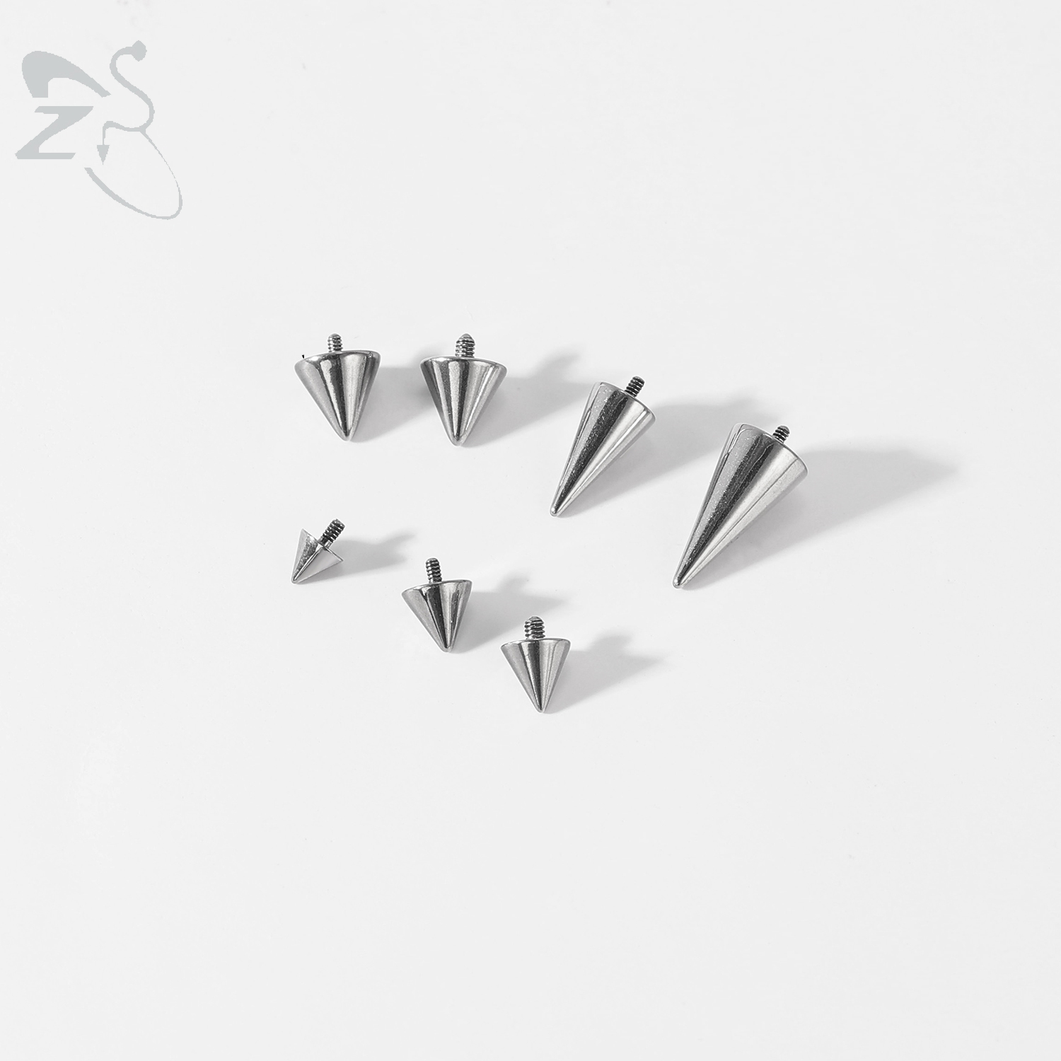 ZS 1PC Stern Herz Spike Lippe  – Zs Body Jewelry Bewertung und Preis