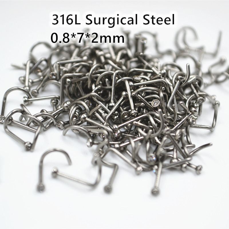 50 Stück 20Gx7x2mm Edelsteine  – Body Jewelry Good Quality Bewertung und Preis