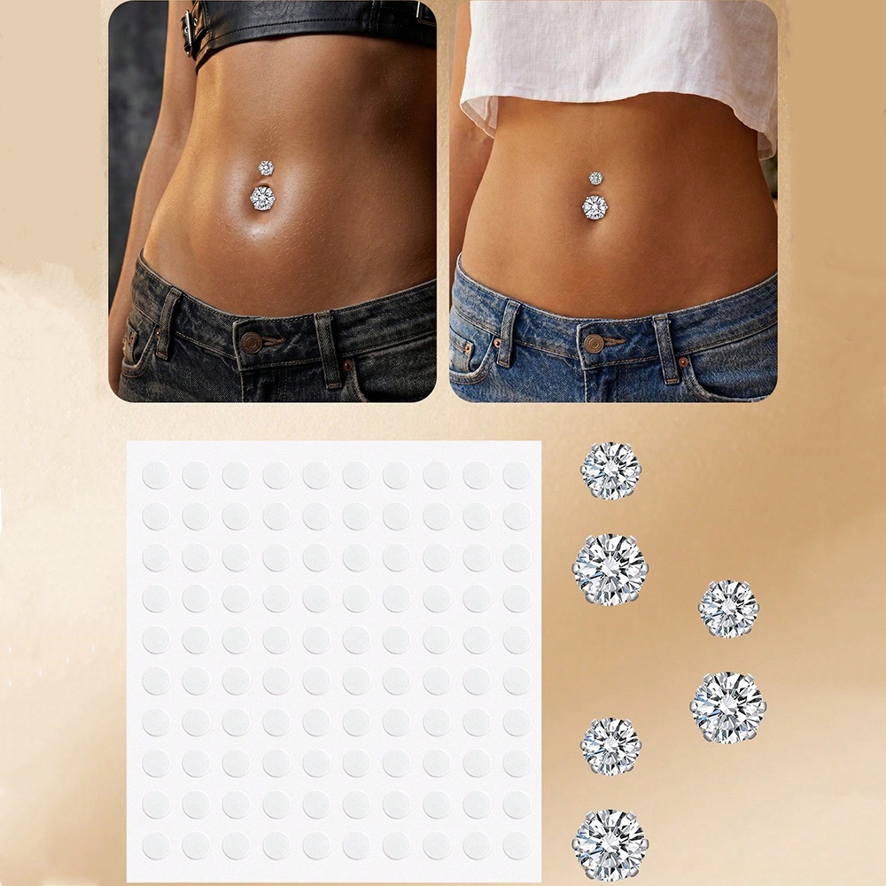 Künstlicher Bauchnabelpiercing – Body Jewelry Piercing Bewertung und Preis
