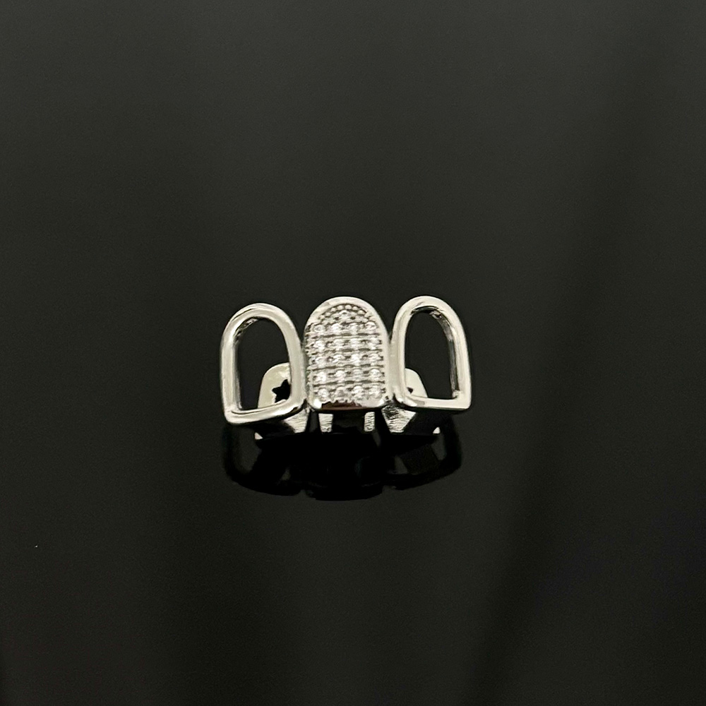YOUNGX Hip Hop Drei Hohl Zirko – Body Jewelry Men Bewertung und Preis
