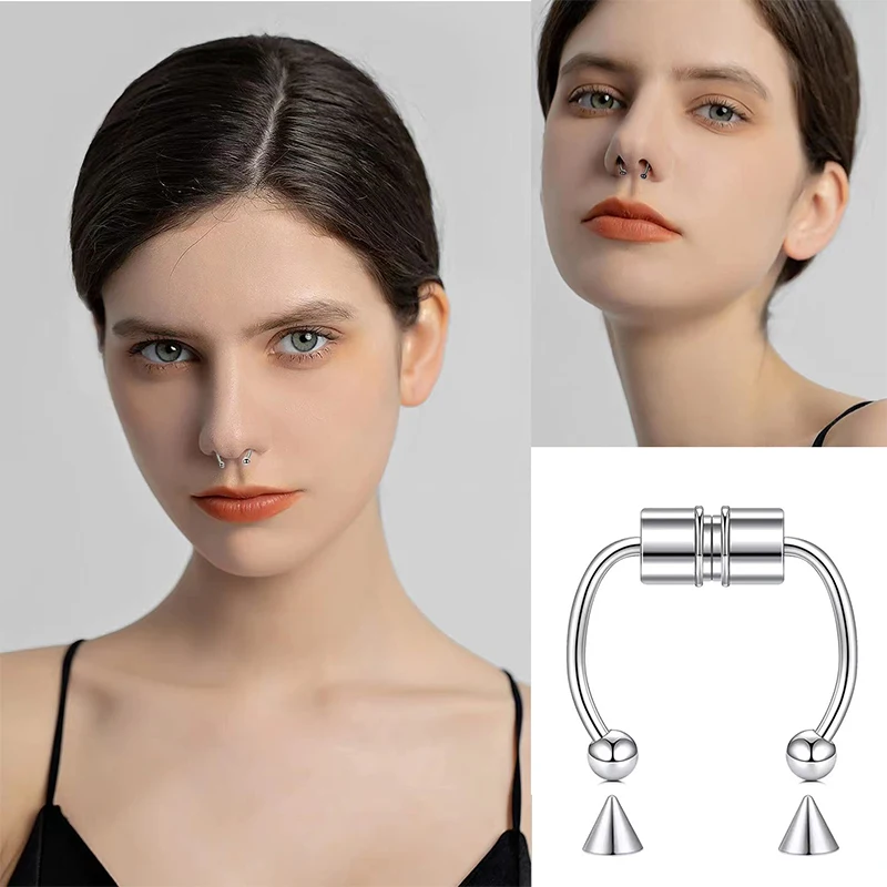 Gefälschte Piercing Nase Ring  – Body Jewelry Piercing Bewertung und Preis