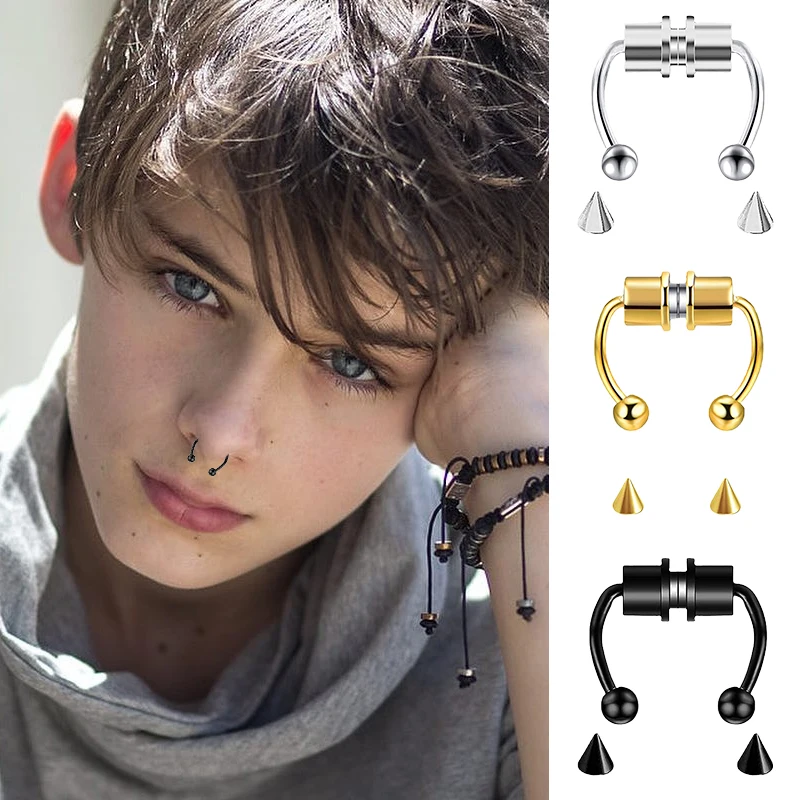 Gefälschte Piercing Nase Ring  – Body Jewelry Piercing Bewertung und Preis