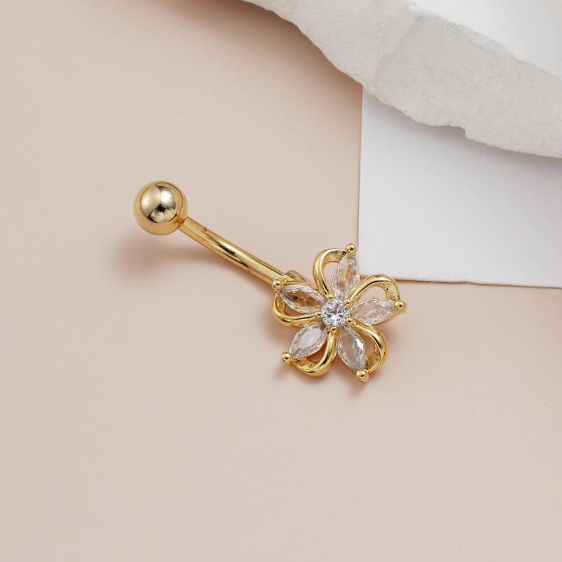 Funkelnder Bauchnabelpiercing- – Body Jewelry Piercing Bewertung und Preis