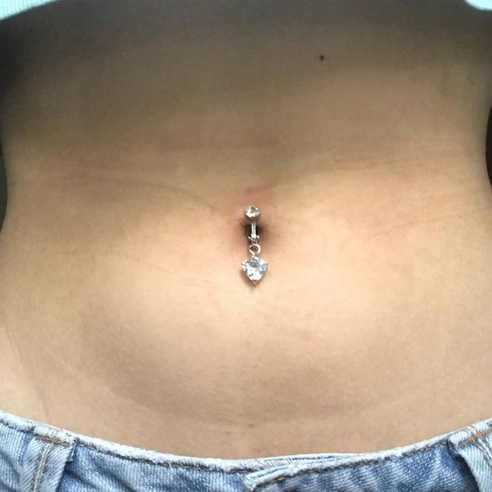 Goldener Fake-Belly-Piercing m – Body Jewelry Piercing Bewertung und Preis