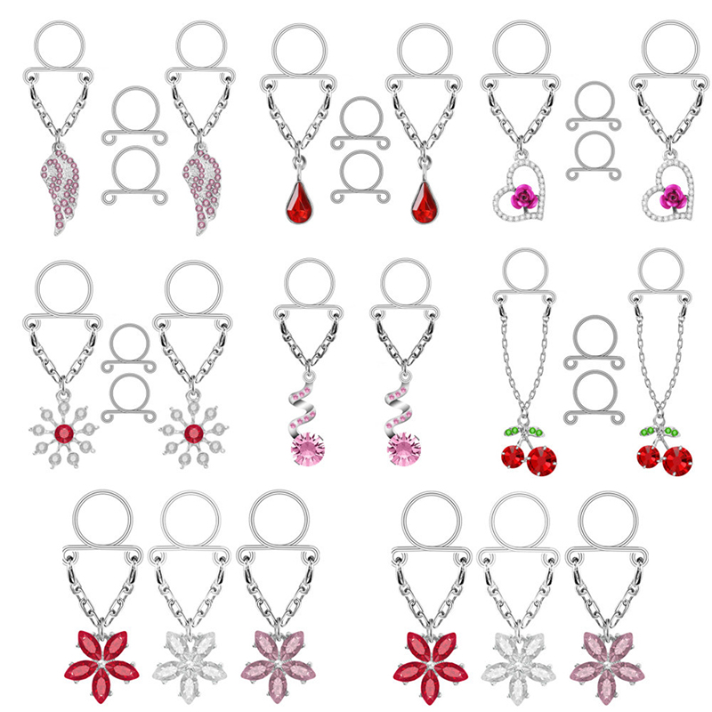 Neuer, sexy, verstellbarer, kü – Body Jewelry Nipple Rings Bewertung und Preis