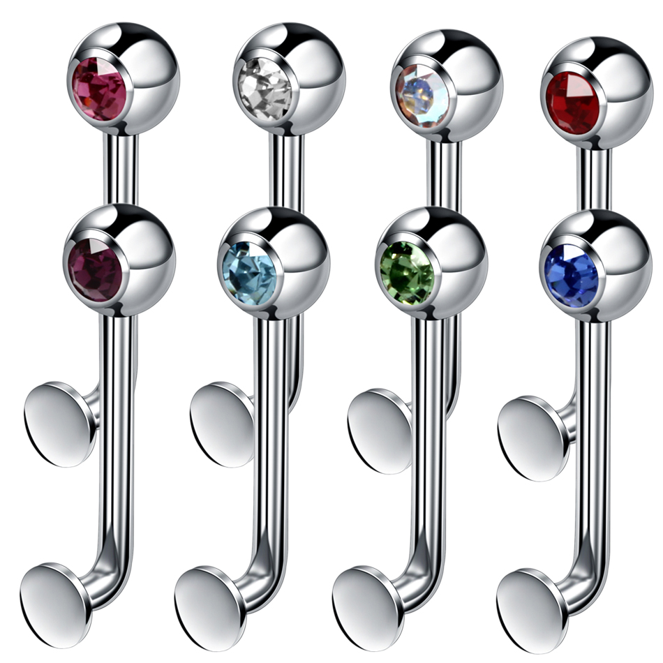 1PC Titan Christina Vertikale  – Body Jewelry Vch Bewertung und Preis