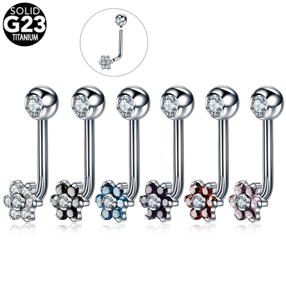1PC Titan Christina Vertikale  – Body Jewelry Vch Bewertung und Preis