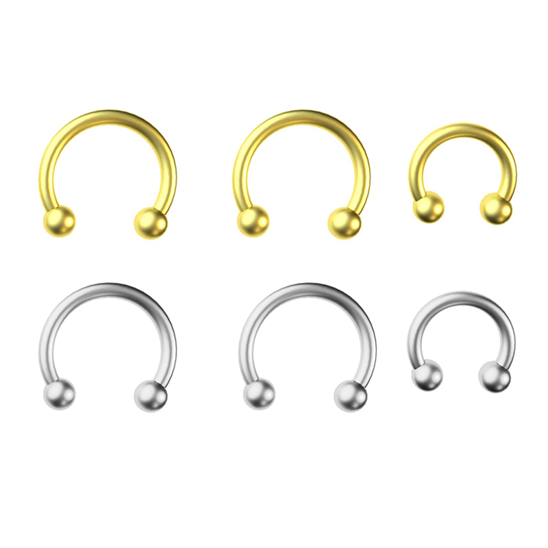 5 Stück/Set Edelstahl 18G Hufe – Body Jewelry Lip Ring Bewertung und Preis