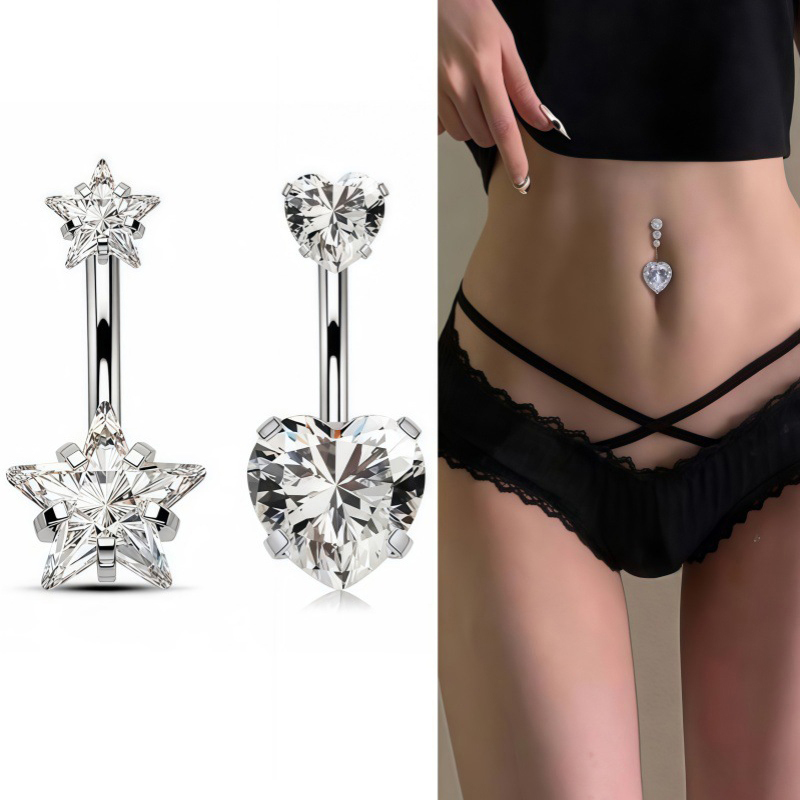 1PC Sexy Bauch Nabel Piercing  – Body Jewelry Piercing Bewertung und Preis