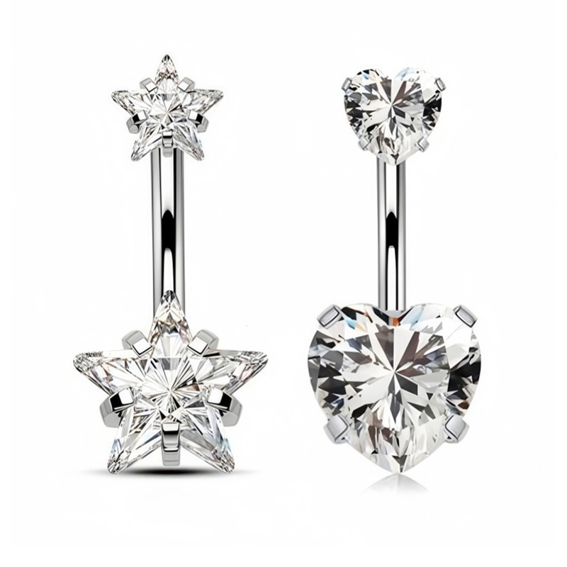 1PC Sexy Bauch Nabel Piercing  – Body Jewelry Piercing Bewertung und Preis