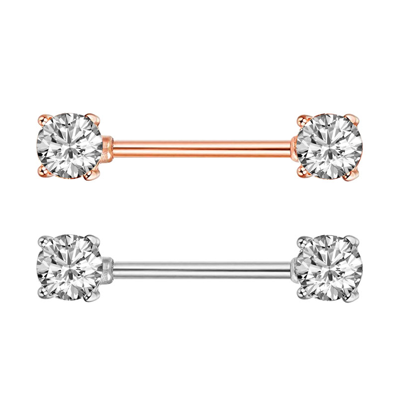 2Pcs Mode Hohe Qualität Zirkon – Body Jewelry Quality Bewertung und Preis